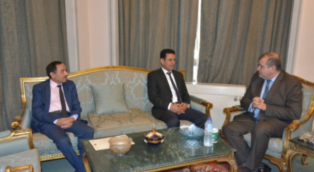 السفير مارم يلتقي مساعد وزير الخارجية المصري