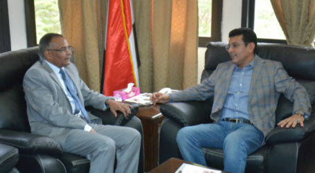 السفير مارم يلتقي الإعلامي أحمد الصوفي