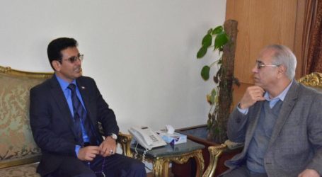 اليمن بحث علاقات التعاون الاعلامي مع نايلسات