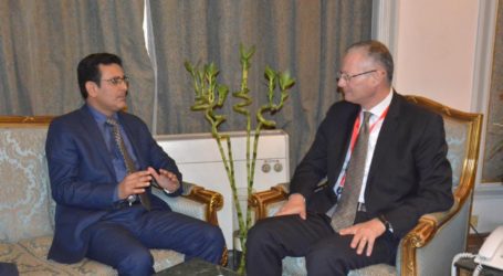 السفير مارم يلتقي مساعد وزير الخارجية المصري لشئون المراسيم