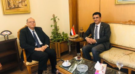 مارم يبحث مع مساعد وزير الخارجية المصري العلاقات الثنائية بين البلدين