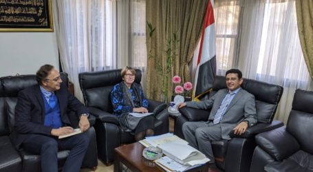السفير مارم يستقبل سفيرة فنلندا بالقاهرة