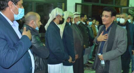 سفارة بلادنا تستقبل المعزين في وفاة الشيخ سنان ابو لحوم