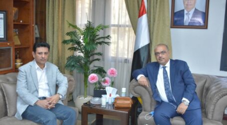 السفير مارم يلتقي وزير التخطيط اليمني