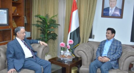 السفير مارم يستقبل أمين عام الوحدة الاقتصادية في الجامعة العربية