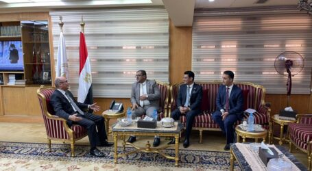 العارضة يبحث مع نظيره المصري اليات تعزيز التعاون الثنائي في المجال القضائي