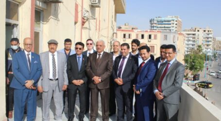 السفير مارم ووفد المجلس التجاري اليمني يزورون محافظة السويس لبحث آفاق فرص الاستثمار