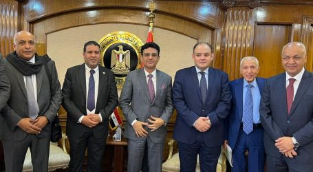 مارم يبحث مع وزير التجارة والصناعة المصري العلاقات التجارية بين البلدين
