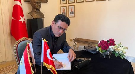 السفير مارم يقدم التعازي في ضحايا زلزال تركيا