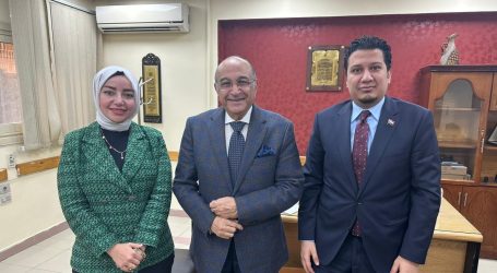 الملحق الطبي يبحث افاق التعاون مع مستشار وزير الصحة المصري