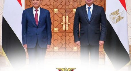 البعثة الدبلوماسية اليمنية في مصر تهنئ الرئيس السيسي بمناسبة فوزه بولاية رئاسية جديدة